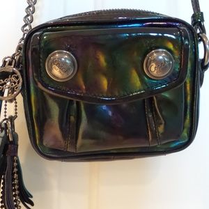 Coach Patent Leather Iridescent handbag